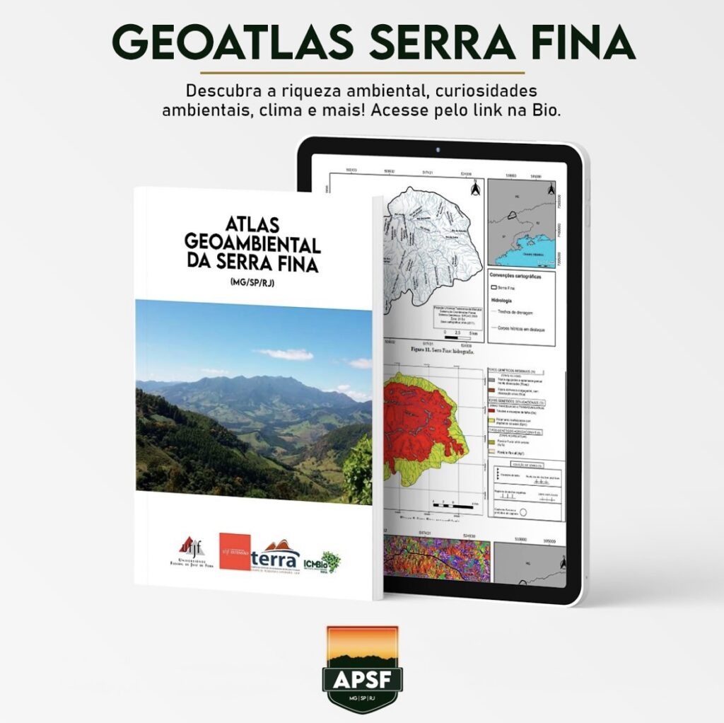 Geoatlas Serra Fina. Foto: Instagram @apsf