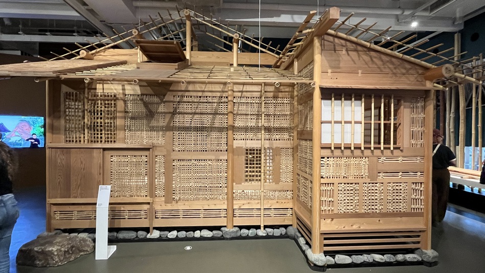 Réplica em escala real da Casa de Chá Sa-an, de 1972, em Quioto