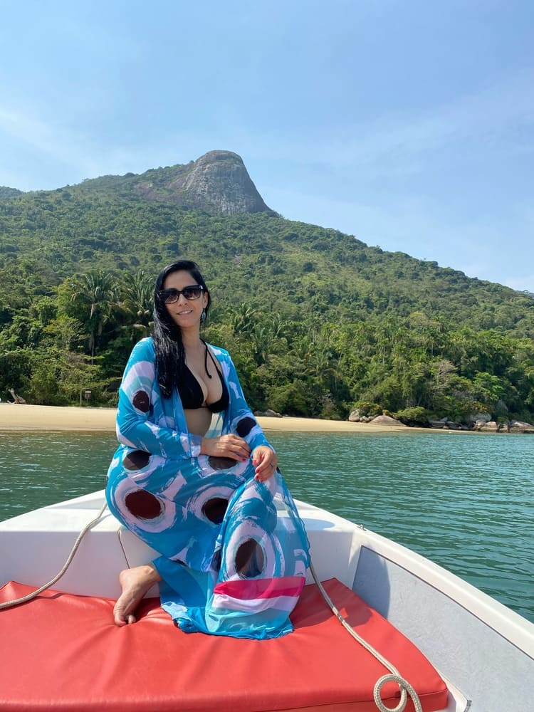 Passeio de lancha até o início da Trilha do Pico do Pão de Açúcar