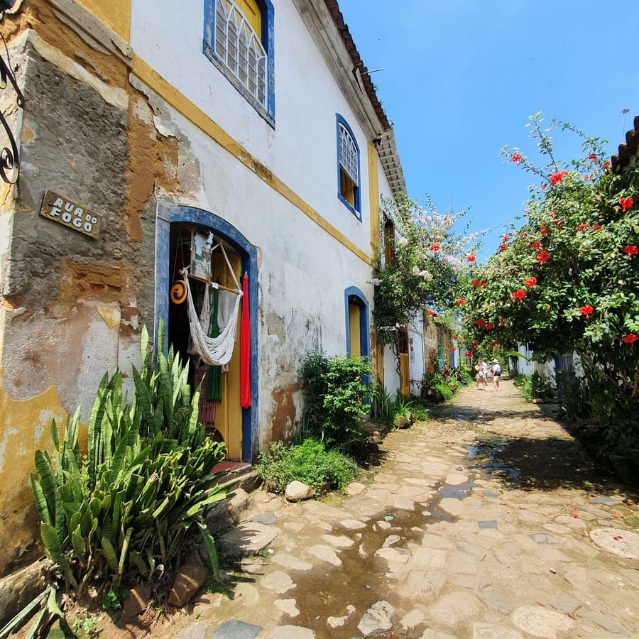 Rua do Fogo em Paraty