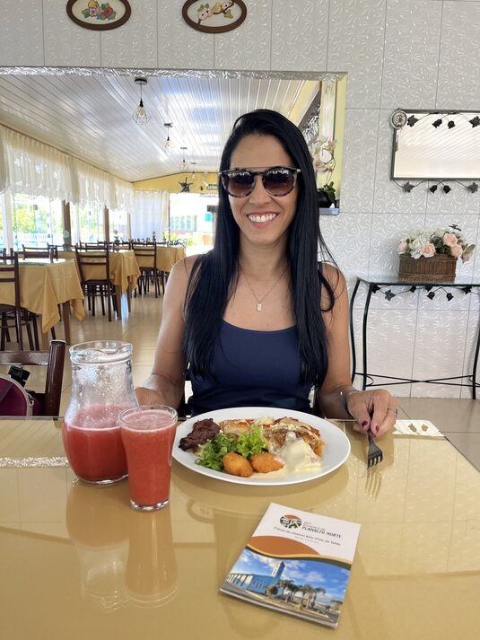 Almoço na Pousada Bela Vista - Porto União