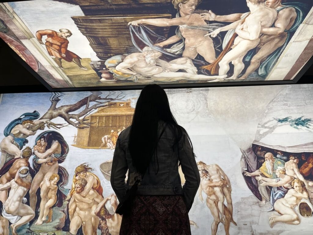 Exposição “Michelangelo: O Mestre da Capela Sistina”, no MIS Experience