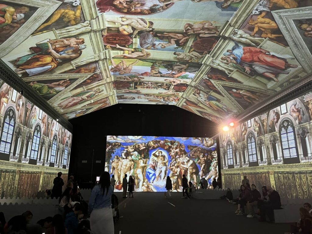 Exposição imersiva